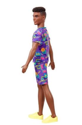 Boneco Barbie Ken Negro 30Cm Fashionista 162 - Mattel Grb87