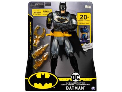 Imagem de Boneco Batman 2181 30cm Emite Som e Luz