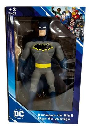 Imagem de Boneco Batman Em Vinil Liga Da Justiça P/ Criança DC Comics