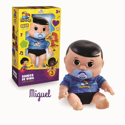 Imagem de Boneco bebê miguel três palavrinhas