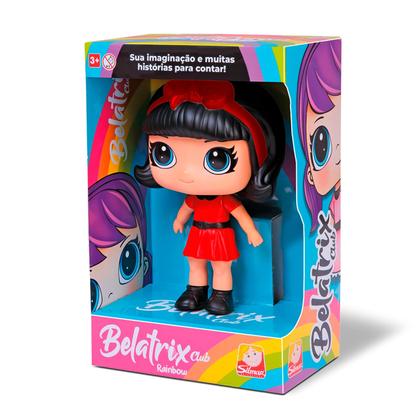 Imagem de Boneco Belatrix Com Laço Vinil Macio - Silmar Brinquedos