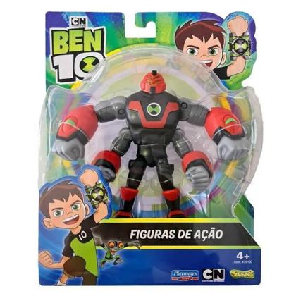 Boneco Ben 10 - Quatro Braços Armadura Omni Kix Figura Ação