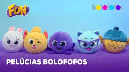 Imagem de Boneco Bolofofos Polvo De Pelúcia Pow F00946 - Fun