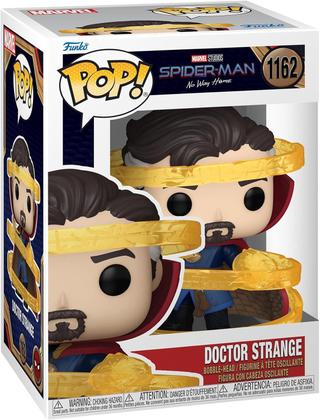 Imagem de Boneco Brinquedo Figura de Ação Funko Pop Doutor Estranho Com Feitiço Vinil Marvel Original 1162