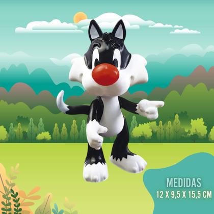 Imagem de Boneco Brinquedo Infantil Fandom Box Frajola Looney Tunes Líder - 3250