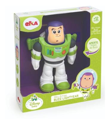 Imagem de Boneco Buzz Lightyear Articulado Fala 5 Frases 22cm - Elka