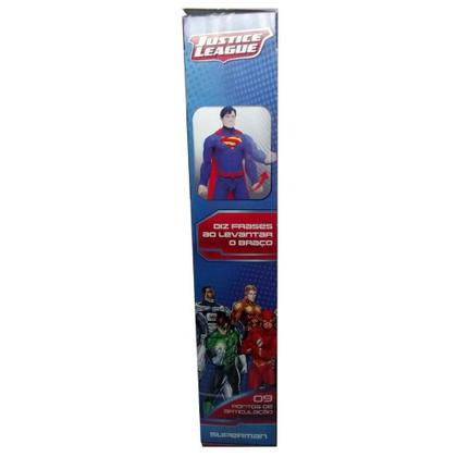 Imagem de Boneco Candide Superman 14 Polegadas Com Som  Azul