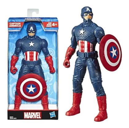 Imagem de Boneco Capitão America Captain Vingadores Avengers Marvel Hasbro Original 25cm