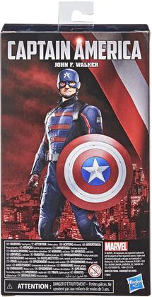 Boneco Capitão América - John F Walker Marvel Legends Hasbro