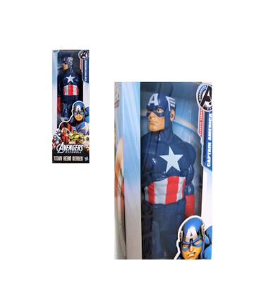 Imagem de Boneco Capitão América Vingadores Titan Hero Avengers 30 cm