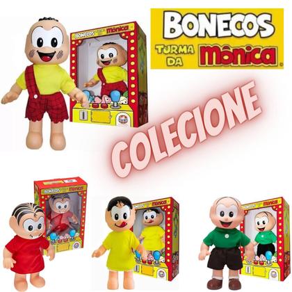 Imagem de Boneco Cascão Tradicional Turma Da Monica Sidnyl 0966
