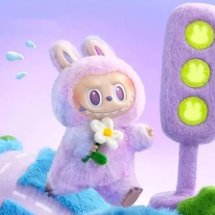 Boneco Chaveiro Colecionável V3 Labubu Monsters 3º Geração - Thor