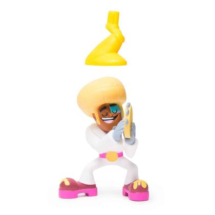 Imagem de Boneco Ciborgue + 1 Peça Robô de Hamburguer - Jovens Titãs