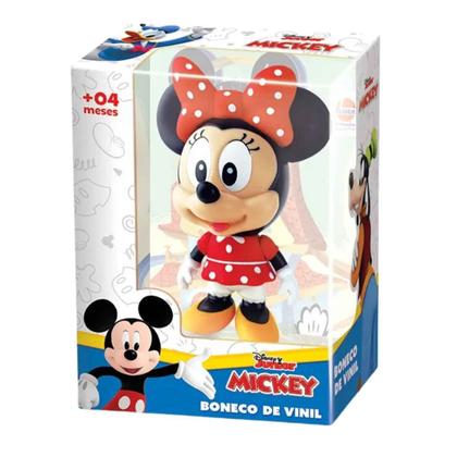 Imagem de Boneco Coleção Baby Mickey E Amigos Original Disney Junior  Lider Brinquedos  12cm Articulado Em Vinil Atóxico