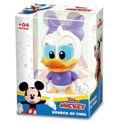 Imagem de Boneco Coleção Baby Mickey E Amigos Original Disney Junior  Lider Brinquedos  12cm Articulado Em Vinil Atóxico