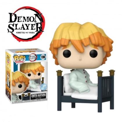 Imagem de Boneco Colecionável Funko Pop Demon Slayer Zenitsu Agatsuma Edição Especial 1398