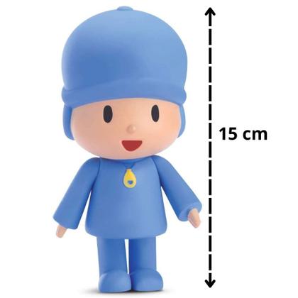 Imagem de Boneco da turma do Pocoyo De Vinil Pocoyo Nina Pato Loula Elly  1 UNIDADE - Cardoso Toys