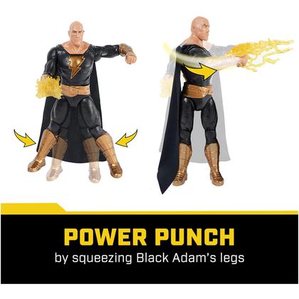 Imagem de Boneco de Ação Black Adam - DC Comics Power Punch - 30cm