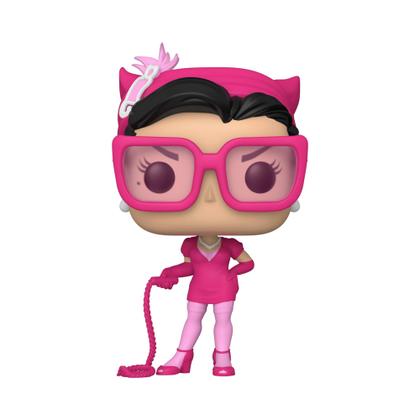 Imagem de Boneco de ação Funko Pop! Mulher-gato com câncer de mama Heroes