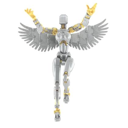 Imagem de Boneco de ação genérico T13 de sexta geração com asas de anjo
