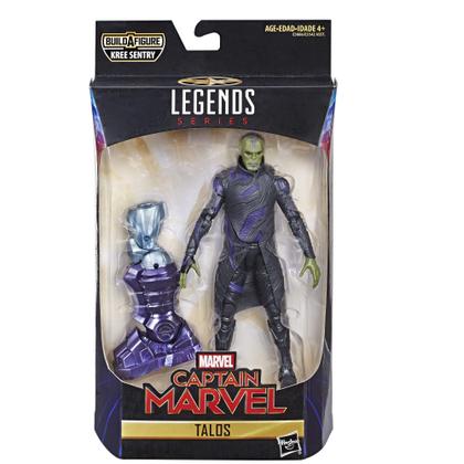 Imagem de Boneco de ação Marvel Captain Marvel Legends Talos Skrull