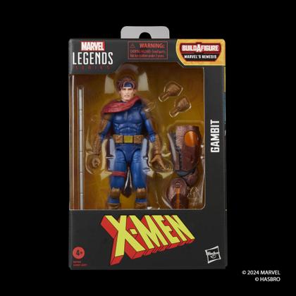 Imagem de Boneco de ação Marvel Legends Series Gambit X-Men 15cm