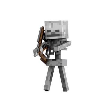 Imagem de Boneco de Ação Mattel Minecraft - Esqueleto Diamond Level (5,5 polegadas)