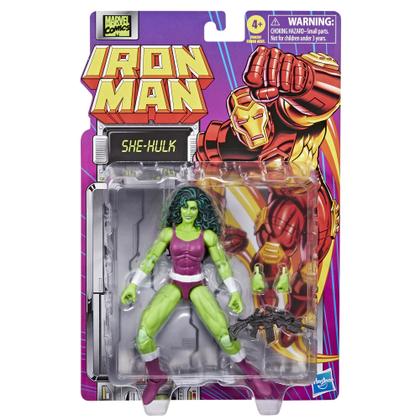 Imagem de Boneco de Ação She-Hulk Marvel Legends Series - 15cm