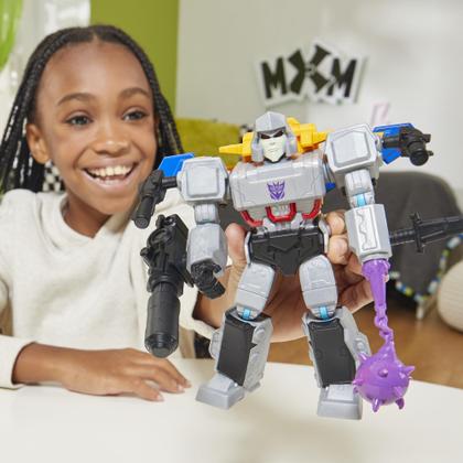 Imagem de Boneco de ação Transformers MixMashers Megatron Deluxe de 5 polegadas