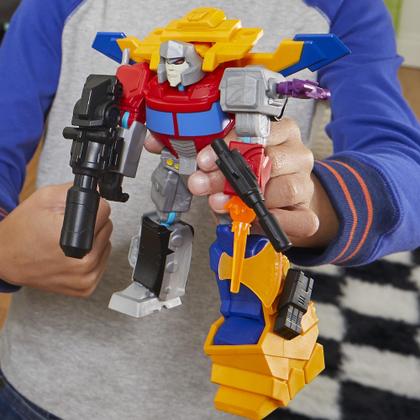 Imagem de Boneco de ação Transformers MixMashers Megatron Deluxe de 5 polegadas