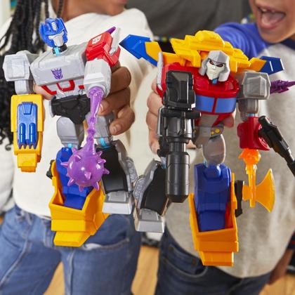 Imagem de Boneco de ação Transformers MixMashers Megatron Deluxe de 5 polegadas