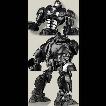 Imagem de Boneco de ação YOLOPARK Transformers Optimus Primal 20cm 8+