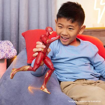 Imagem de Boneco de Luxo Figura The Flash DC com Luz e Som 30cm 3414 - Sunny