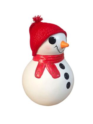 Imagem de Boneco De Neve Grande Enfeite Decoracao De Natal Ceramica - Decore Casa