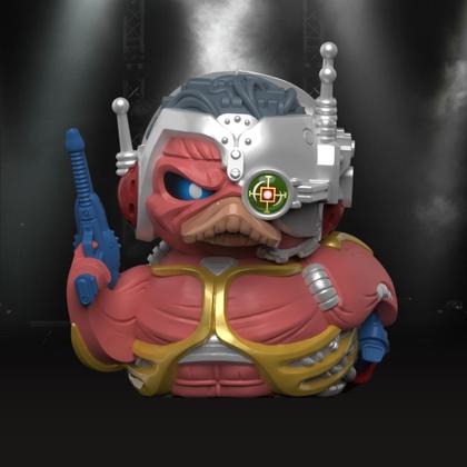 Imagem de Boneco de pato de borracha de vinil colecionável TUBBZ Cyborg Eddie