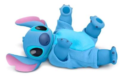 Imagem de Boneco de Pelúcia e Vinil Stitch Coleção Amor de Filhote 36cm Roma