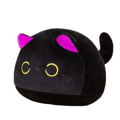 Imagem de Boneco De Pelúcia Gato Preto Kawaii 20cm Animal De Pelúcia Macio Para Meninos Meninas Amigos