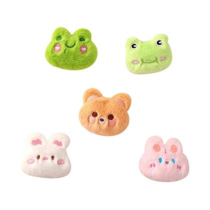 Imagem de Boneco De Pelúcia Sapo Urso Coelho DIY Acessórios Decorativos Para Mochila E Broche Criativo De
