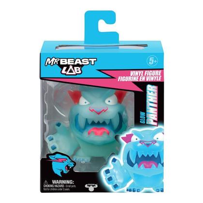 Imagem de Boneco De Vinil Colecionável 9Cm Mrbeast Lab - Pantera Glow