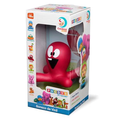 Imagem de Boneco de Vinil Fred 10 cm Turma do Pocoyo - Cardoso Toys