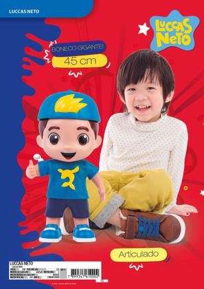 Imagem de Boneco de vinil Gigante Luccas Neto 45 cm