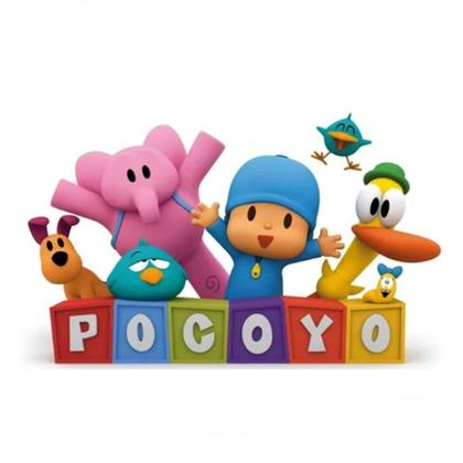 Imagem de Boneco de Vinil SONEQUITA Turma Pocoyo - Cardoso Toys