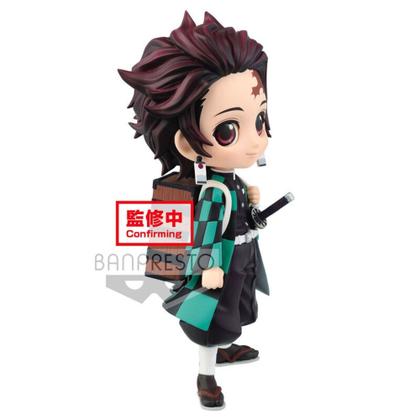 Imagem de Boneco Demon Slayer Kimetsu no Yaiba Tanjiro Kamado Q Posket Ver A Bandai Banpresto