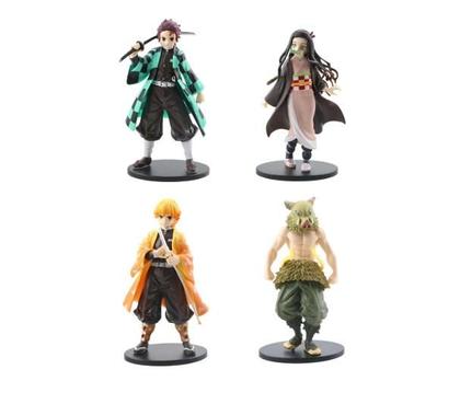 Imagem de Boneco Demon Slayer Tanjiro Nezuko Kimetsu Action Figur 16cm