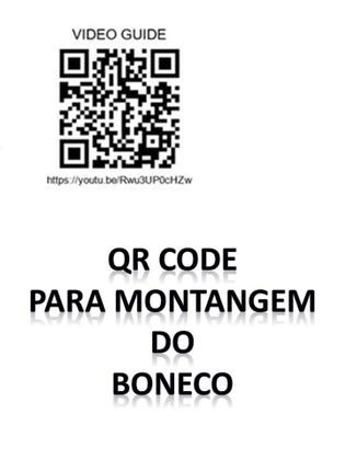 Imagem de Boneco DESMONTADO Dummy 14 cm Brinquedo Articulado 3D Amarelo