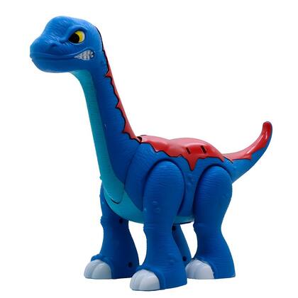 Imagem de Boneco Dinossauro C/ Som Brinquedo Infantil Dino Brontosauru