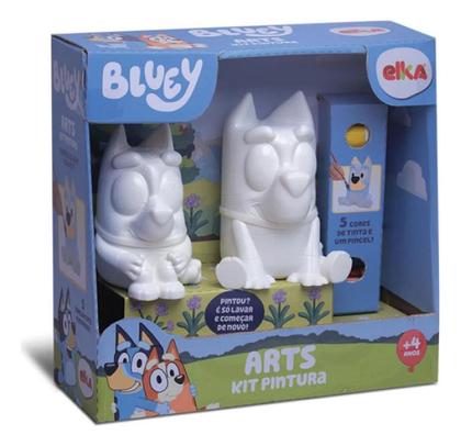 Imagem de Boneco E Personagem Arts Kit Pintura Bluey E Bingo