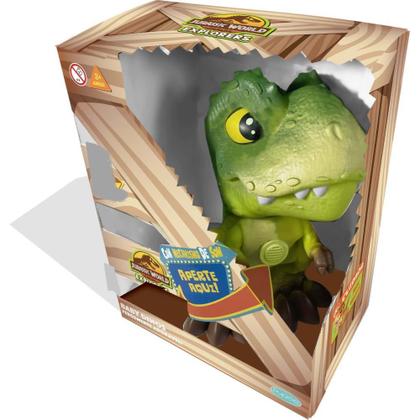 Imagem de Boneco e Personagem Jurassic WORLD T-REX com SONS