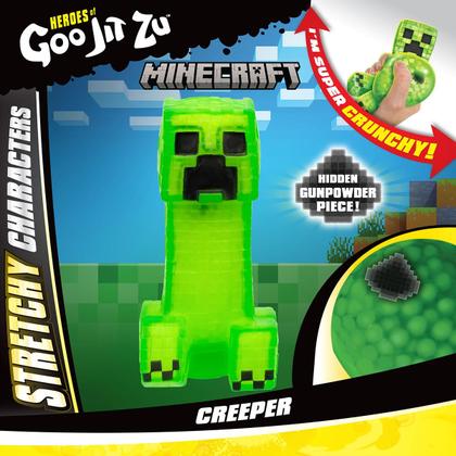Imagem de Boneco Elástico Creeper de 12cm - Goo Jit Zu Minecraft