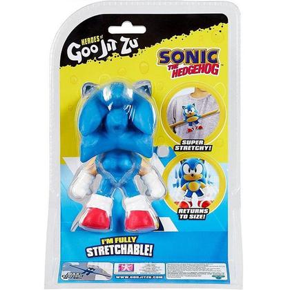 Imagem de Boneco Elastico Que Estica Sonic Classico Goo JIT ZU SUNNY